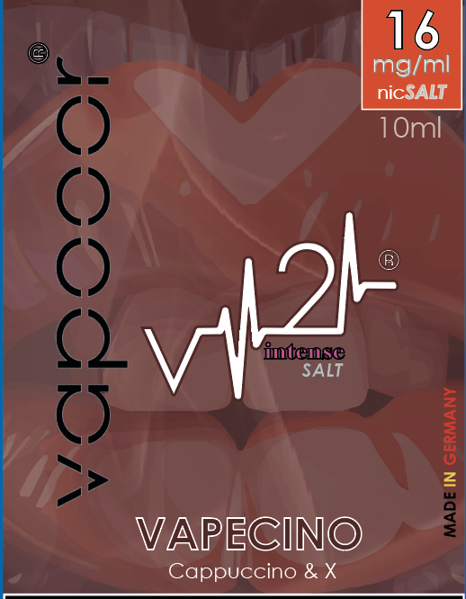 vapooor® v2 ..next Level! Premium SALT Liquids - 10m -  VAPECINO!