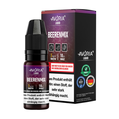 Avoria - Apfel E-Zigaretten Liquid - Beerenmix