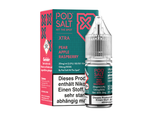 Pod Salt X - Nikotinsalz Liquid  - Pear Apple Raspberry