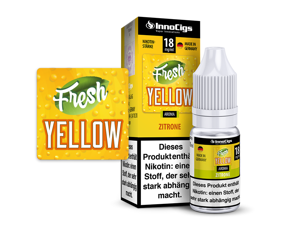 Fresh Yellow Zitrone Aroma - Liquid für E-Zigaretten